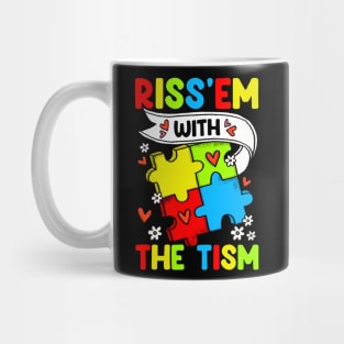 Rizz'em with The Tism Autistic Rizz Mug